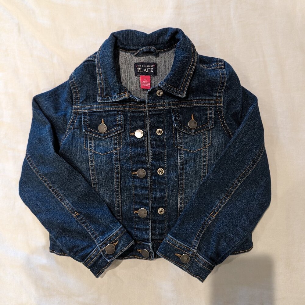 The Children's Place Girls Jean Jacket Size 5T
